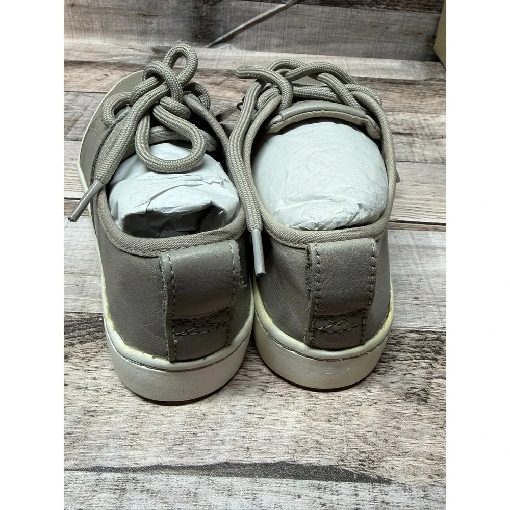 Sorel‎ Women Campsneak Leather Waterproof Shoes Gray 6.5